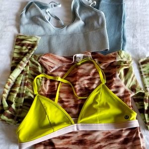 4 PC work out Lululemon  forever 21 ect small